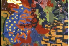 4. BLUE DANCER 72" x 48"